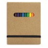 LIBRETA DE COLOREAR CON CAJITA12 COLORES PINTUR B-519