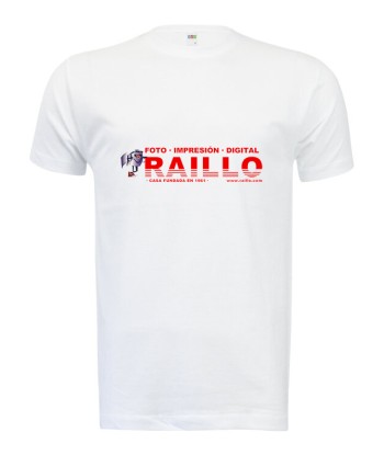 CAMISETA BLANCA PERSONALIZADA